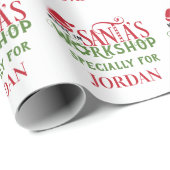 Kerstman Sinterklaas Express Levering Cadeaupapier (Rol Hoek)