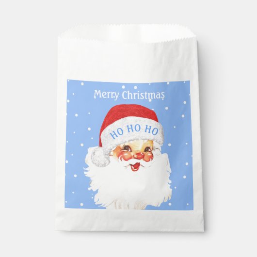 Kerstman Sinterklaas HO HO HO HO HO HO HO Bedankzakje (Voorkant)