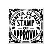 Kerstman Sinterklaas Stempel van Goedkeuring Grapp (Afrduk)