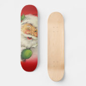 kerstman skateboard (Voorkant)