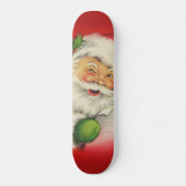 kerstman skateboard (Voorkant)