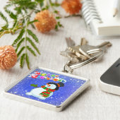 Kerstman Sleutelhanger (Zijkant)