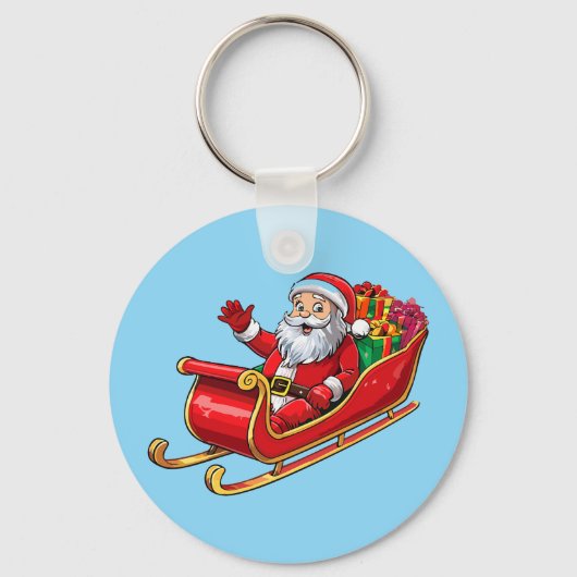 Kerstman Sleutelhanger (Voorkant)