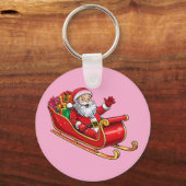 Kerstman Sleutelhanger (Achterkant)