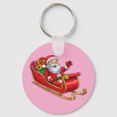 Kerstman Sleutelhanger (Achterkant)