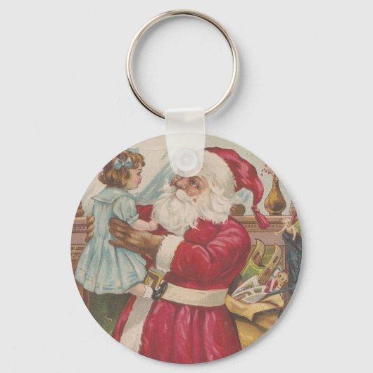  kerstman sleutelhanger (Voorkant)