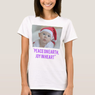 Kerstman sluit kerstontwerp voor programma t-shirt