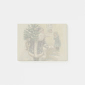 Kerstman Sneeuw Kerstboom Post-it® Notes (Voorkant)