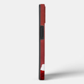 Kerstman,Sneeuwvlokken,Rood   Case-Mate iPhone Case (Achterkant / Rechts)