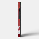 Kerstman,Sneeuwvlokken,Rood   Case-Mate iPhone Case (Achterkant / Links)