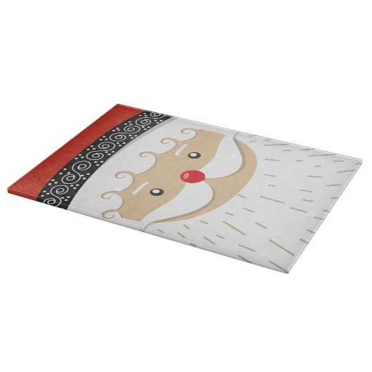 kerstman snijplank (Hoek)