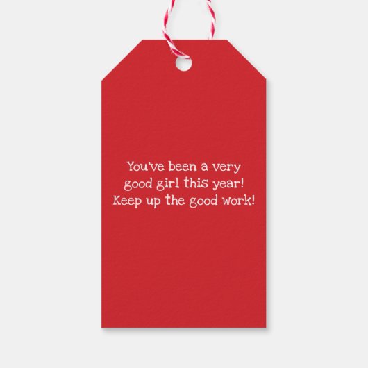 Kerstman speciale levering voor kinderen kinderen cadeaulabel (Achterkant)
