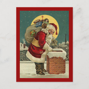  Kerstman Speelgoed Kerst Feestdagenkaart