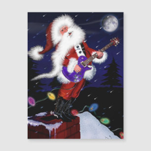 Kerstman Speelt Gitaar
