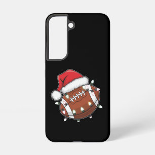 Kerstman Sport Kerstmis American Football Fan Samsung Galaxy Hoesje