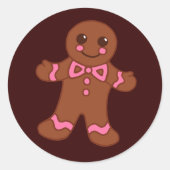 Kerstman Sticker (Voorkant)