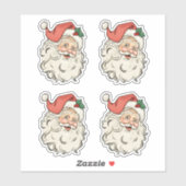  kerstman sticker (Vel)