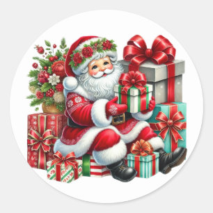 Kerstman Stickers
