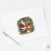Kerstman Stickers (Envelop)
