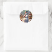 Kerstman Stickers (Tas)