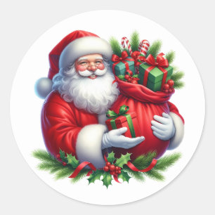 Kerstman Stickers