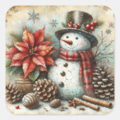 Kerstman Stickers (Voorkant)