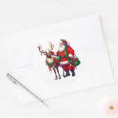 Kerstman Stickers (Envelop)