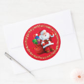 Kerstman Stickers (Envelop)