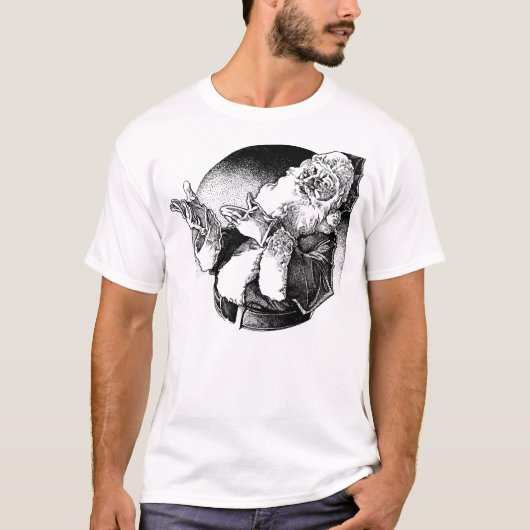 kerstman t-shirt (Voorkant)