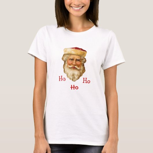 kerstman t-shirt (Voorkant)
