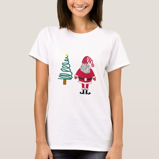Kerstman T-shirt (Voorkant)