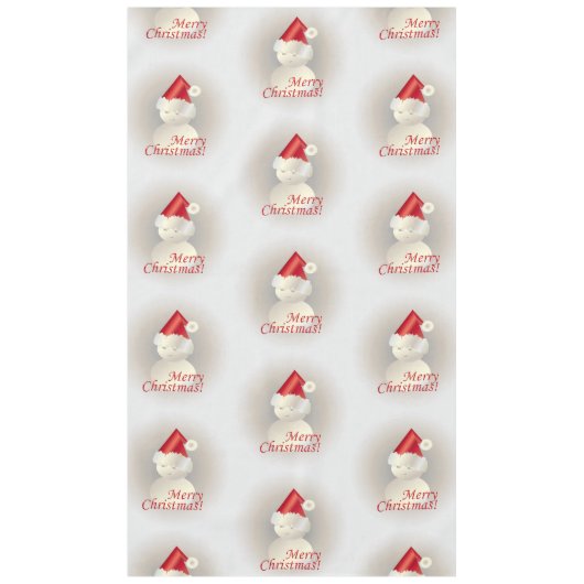 Kerstman Tafelkleed (Voorkant)