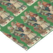 kerstman tafelkleed (Gekanteld)