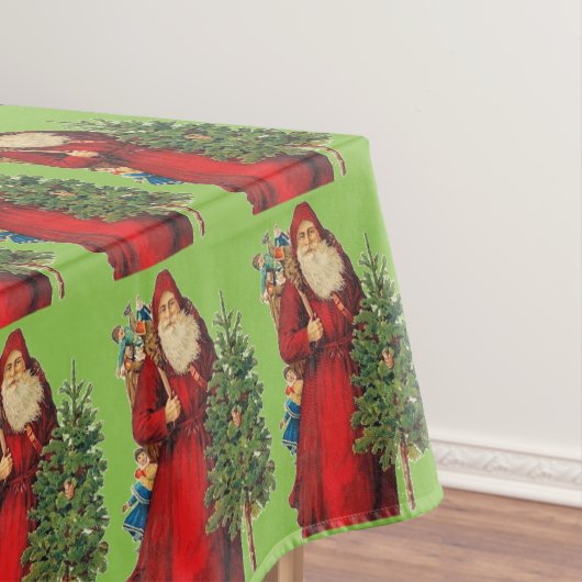 kerstman tafelkleed (Voorbeeld)
