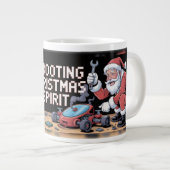Kerstman Technische Ondersteuning Extra Grote Beker (Voorkant rechts)