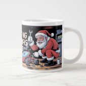 Kerstman Technische Ondersteuning Extra Grote Beker (Rechts)