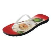  kerstman teenslippers (Schuin)