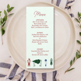 Kerstman Tekening Kerstmis Menu