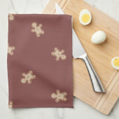 kerstman theedoek (Quarter Fold)