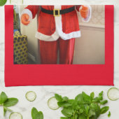 kerstman theedoek (Gevouwen)