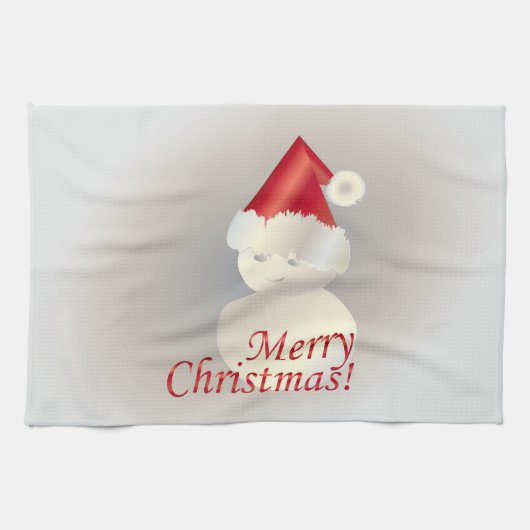 Kerstman Theedoek (Horizontaal)