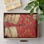 kerstman tissuepapier (Geschenk)