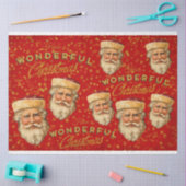kerstman tissuepapier (Craft)