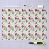  kerstman tissuepapier (Craft)