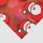 kerstman tissuepapier (Detail)