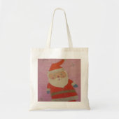 kerstman tote bag (Voorkant)