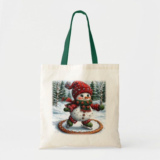 Kerstman Tote Bag (Voorkant)