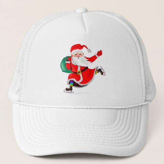 kerstman trucker pet (Voorkant)