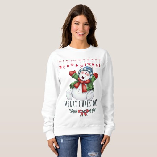 Kerstman Trui (Voorkant volledig)