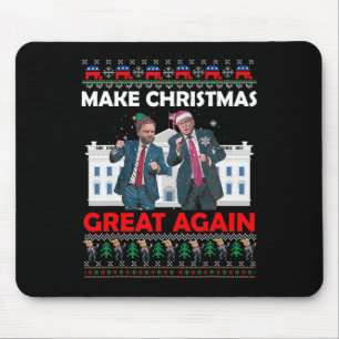 Kerstman Trump Dance Make Christmas Great Again be Muismat